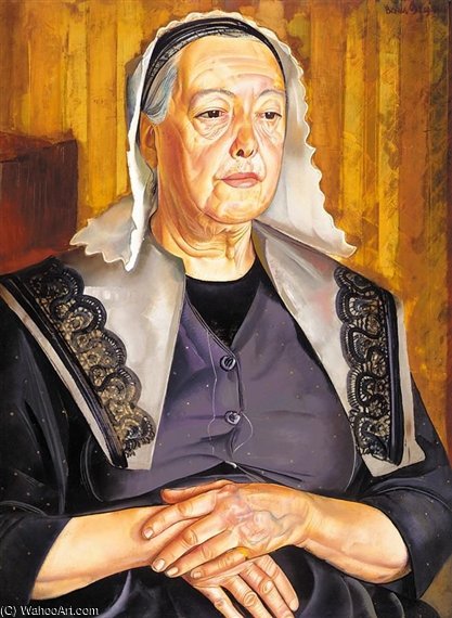 A Woman Of Bourg De Butz — Boris Dmitrievich Grigoriev