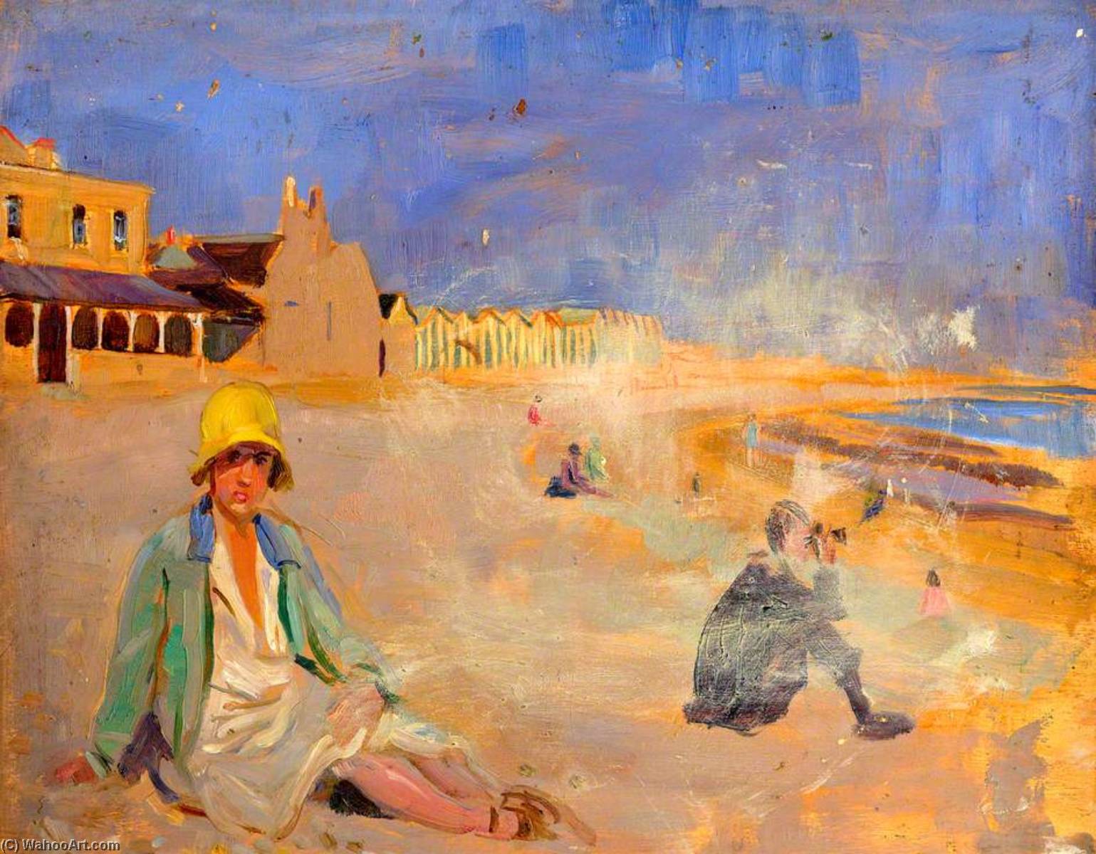 Figures On The Beach — Flora Twort