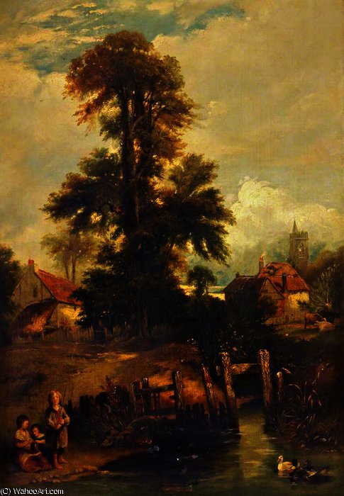 The Young Anglers — William James Müller