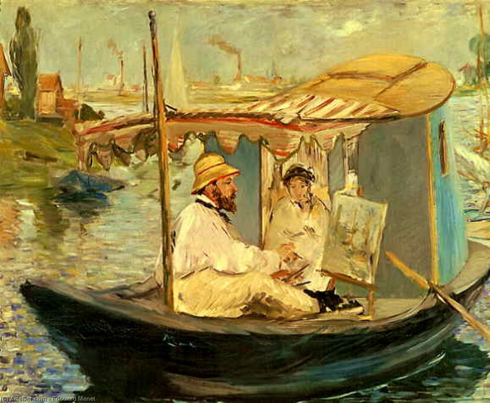 Monet Studio — Едуар Мане
