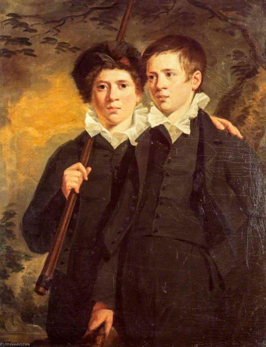 Portrait Of Two Boys (said To Be The Artist's Twin Brothers) — John Syme