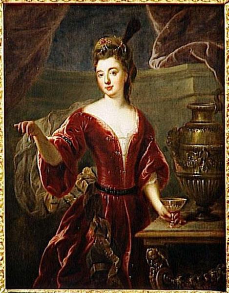 La Duchesse Du Maine En Cléopâtre — Jean François De Troy