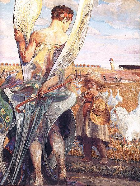 Angel, I Will Follow You — Jacek Malczewski