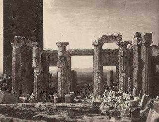 The Eastern Facade Of The Propylaea — William James Stillman
