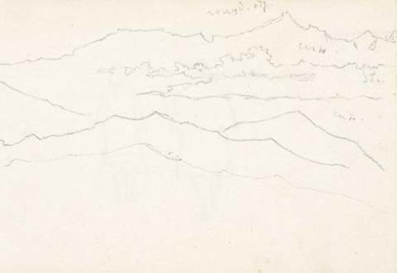 Cursory Sketch Of Kanchenjunga — Nicholas Roerich