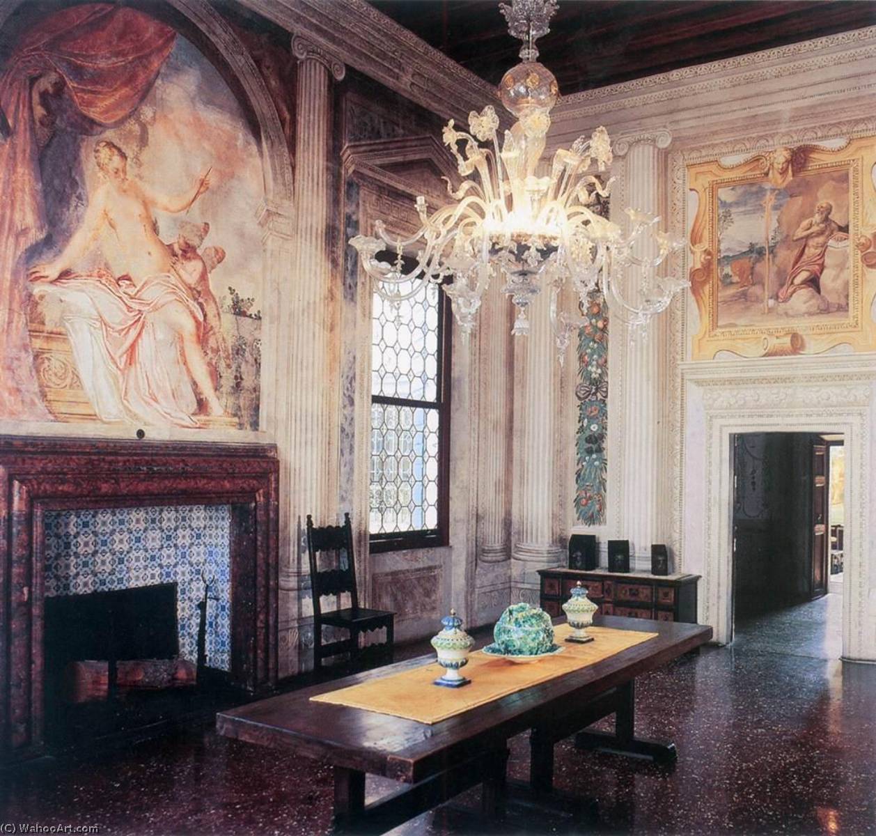 View Of The Hall Of Venus — Giovanni Battista Zelotti