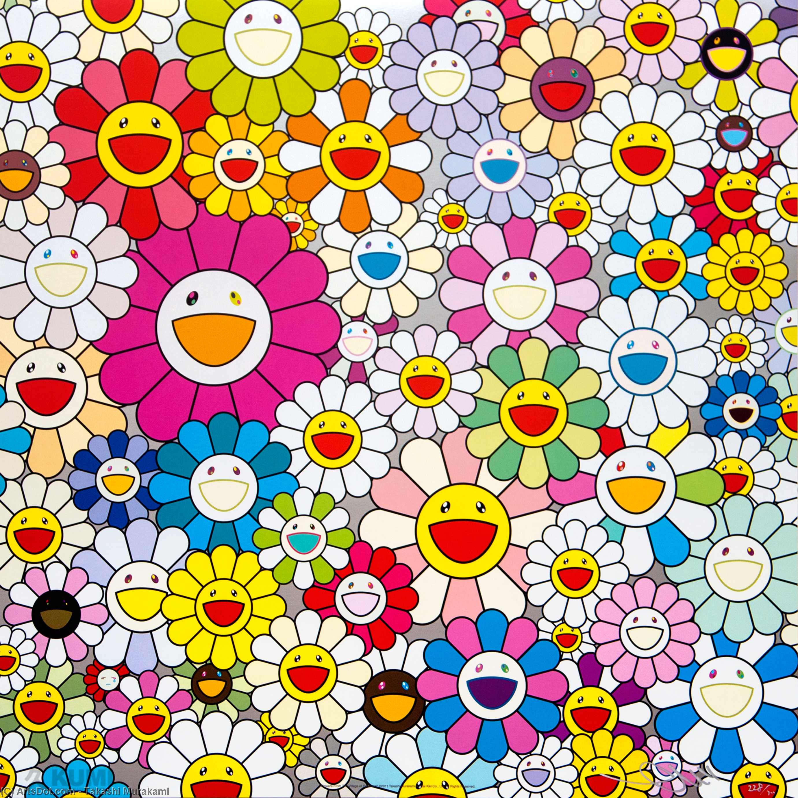 Blumen, Die In Dieser Welt Und Im Land Des Nirwana Blühen — Takashi Murakami