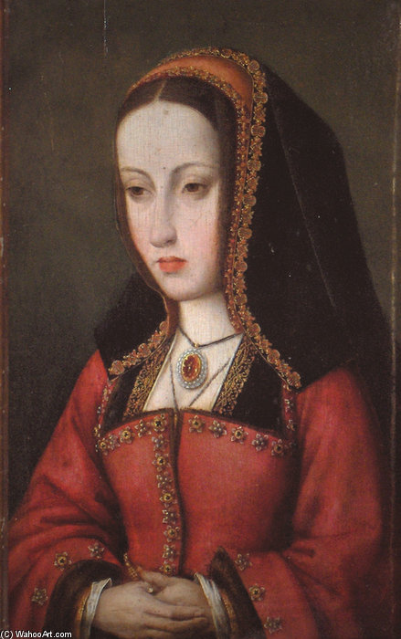 Johanna I Van Castilië — Master Of The Joseph Sequence (master Of Affligem)