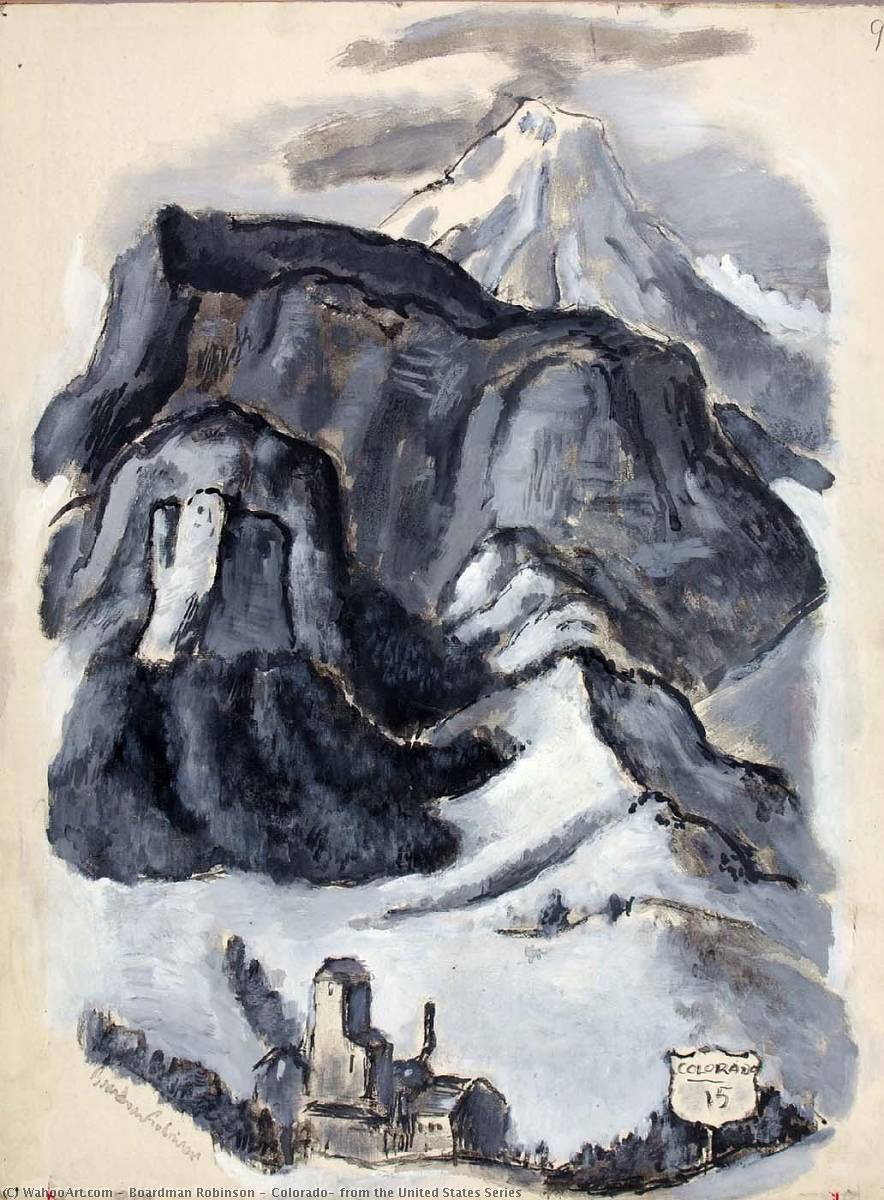Colorado, From The United States Series — Boardman Robinson