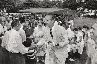 Prescott Bush Campaigning For Senator, Connecticut — Dan Weiner