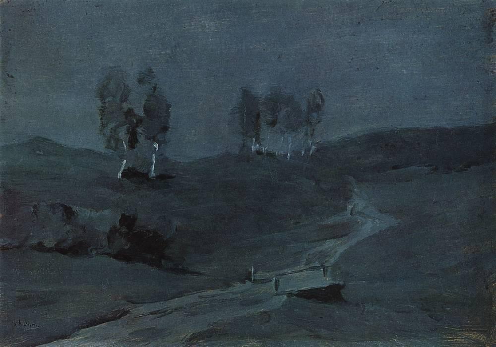 Shadows. Moonlit Night. — Isaak Ilyich Levitan