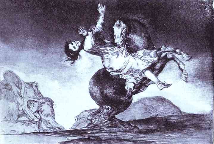 Disparate 10 Disparate Desenfrenado (unbridled Foolishness) — Francisco José De Goya Y Lucientes