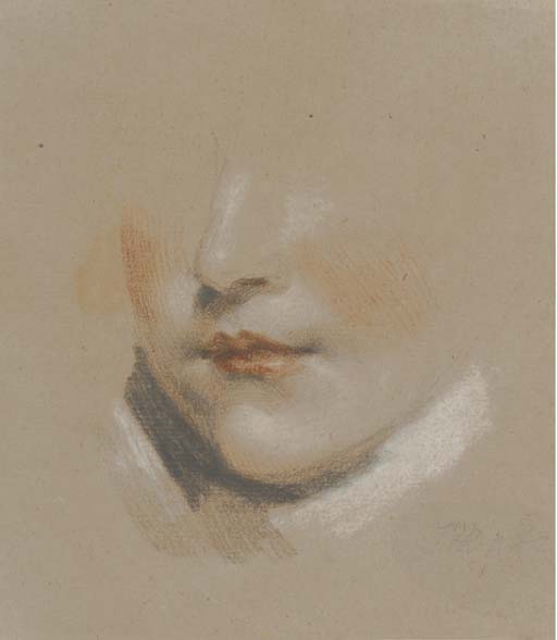 Study Of The Head Of A Boy — James Ward