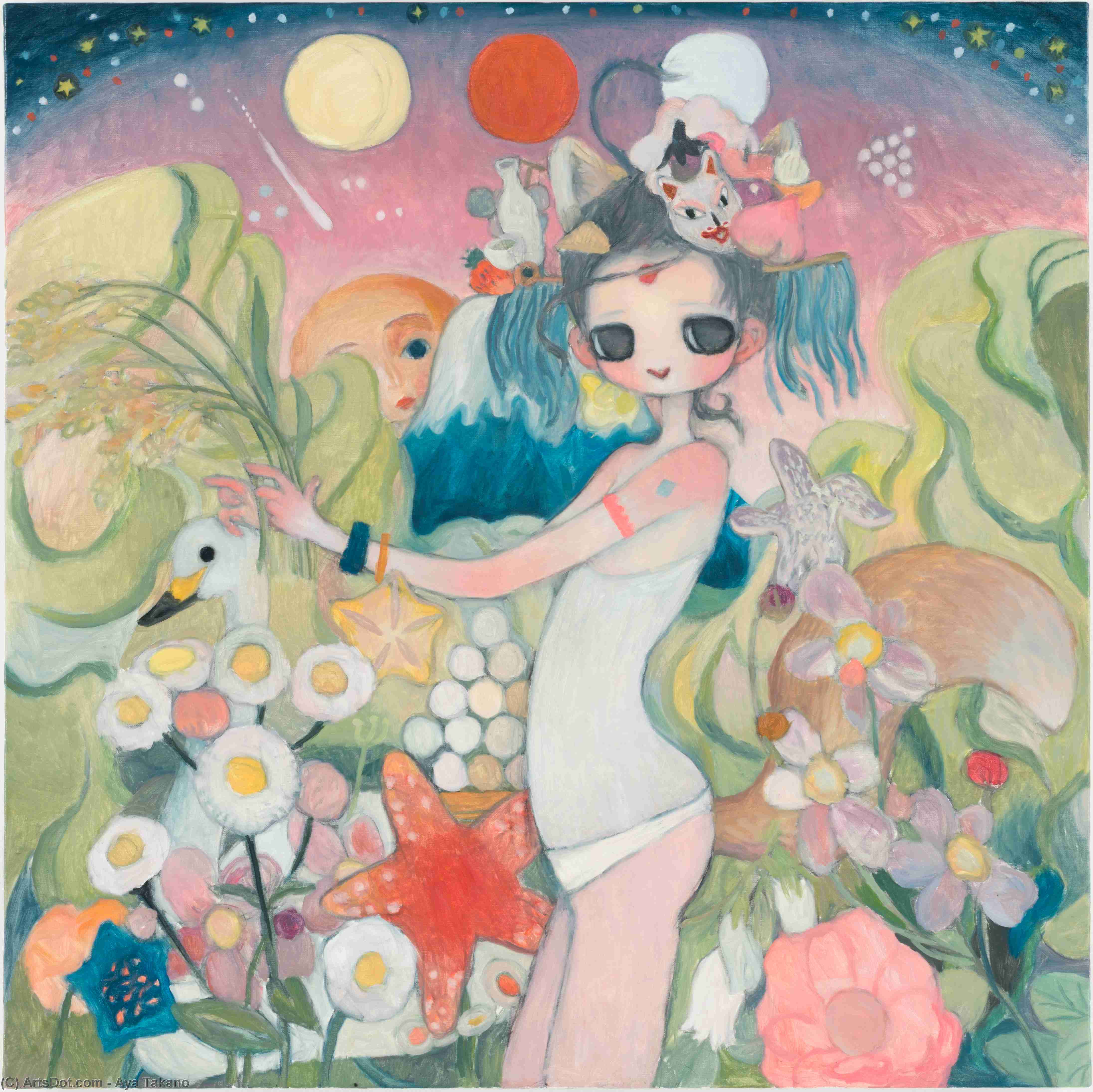 Venerable Fox The God Of Abundance — Aya Takano