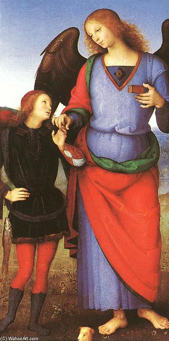 Tobias With The Angel Raphael — Pietro Perugino