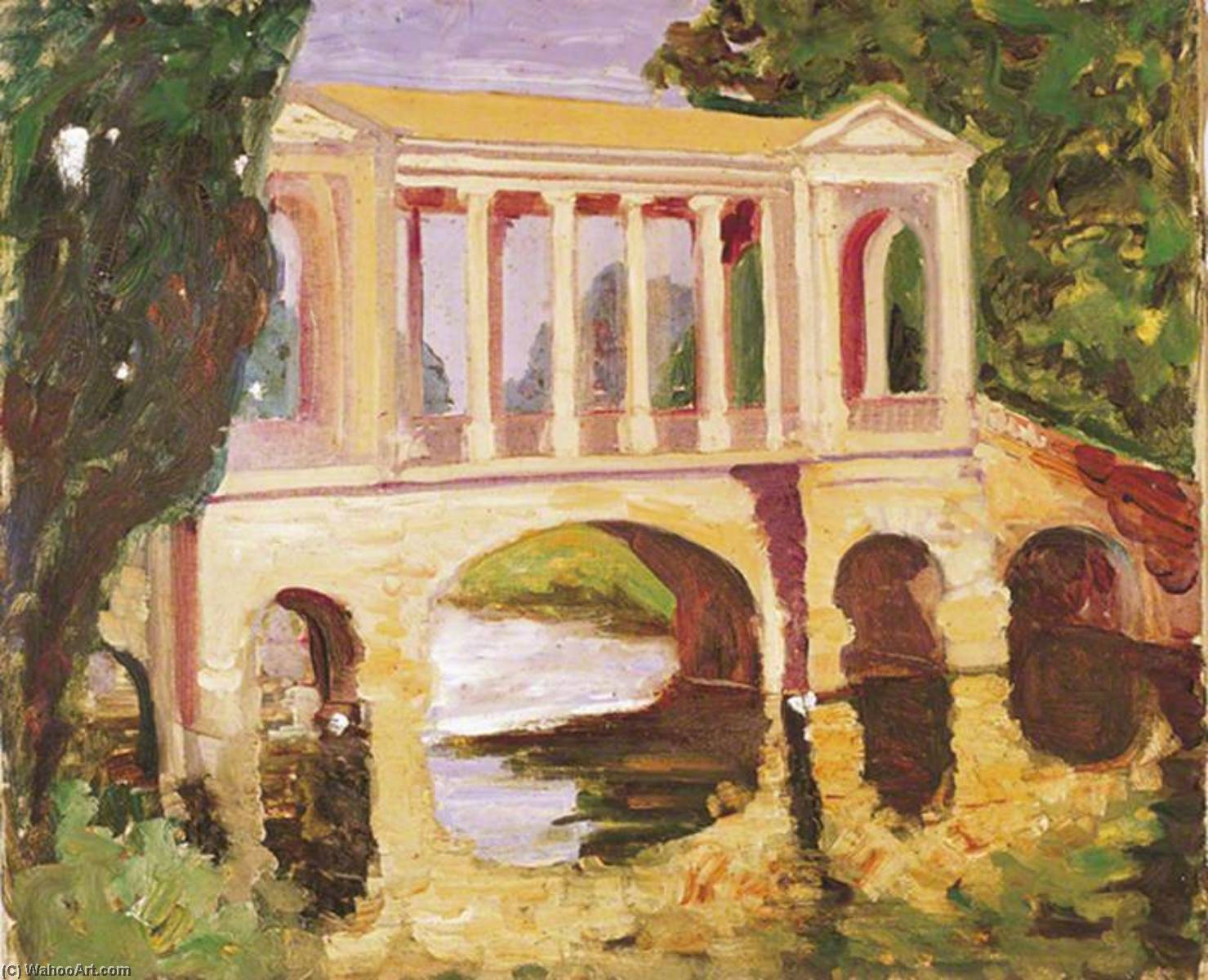 The Palladian Bridge At Wilton House — Vinston Spenser Čerčil