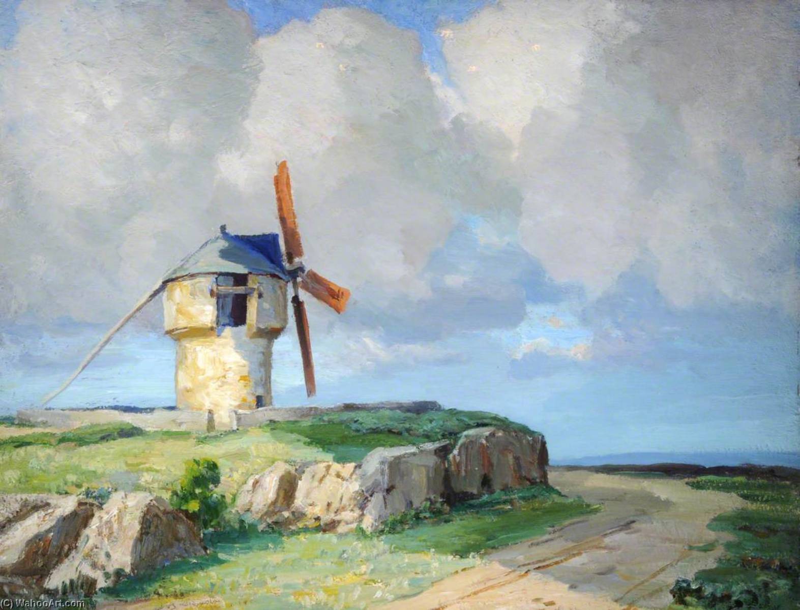 Old Mill, Sussex — Francis William Synge Le Maistre