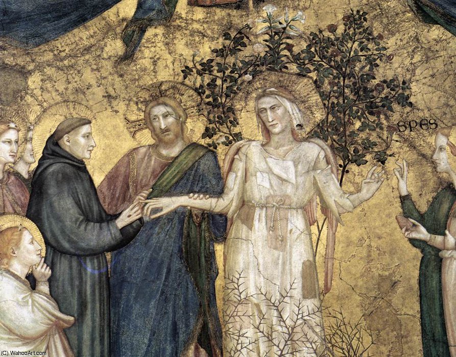 Alegría De La Pobresa (detalle) — Giotto Di Bondone