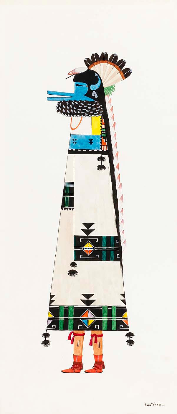 Zuni Shalako Figure — Awa Tsireh