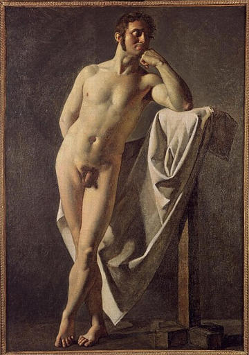Male Nude — Jean-auguste-dominique Ingres