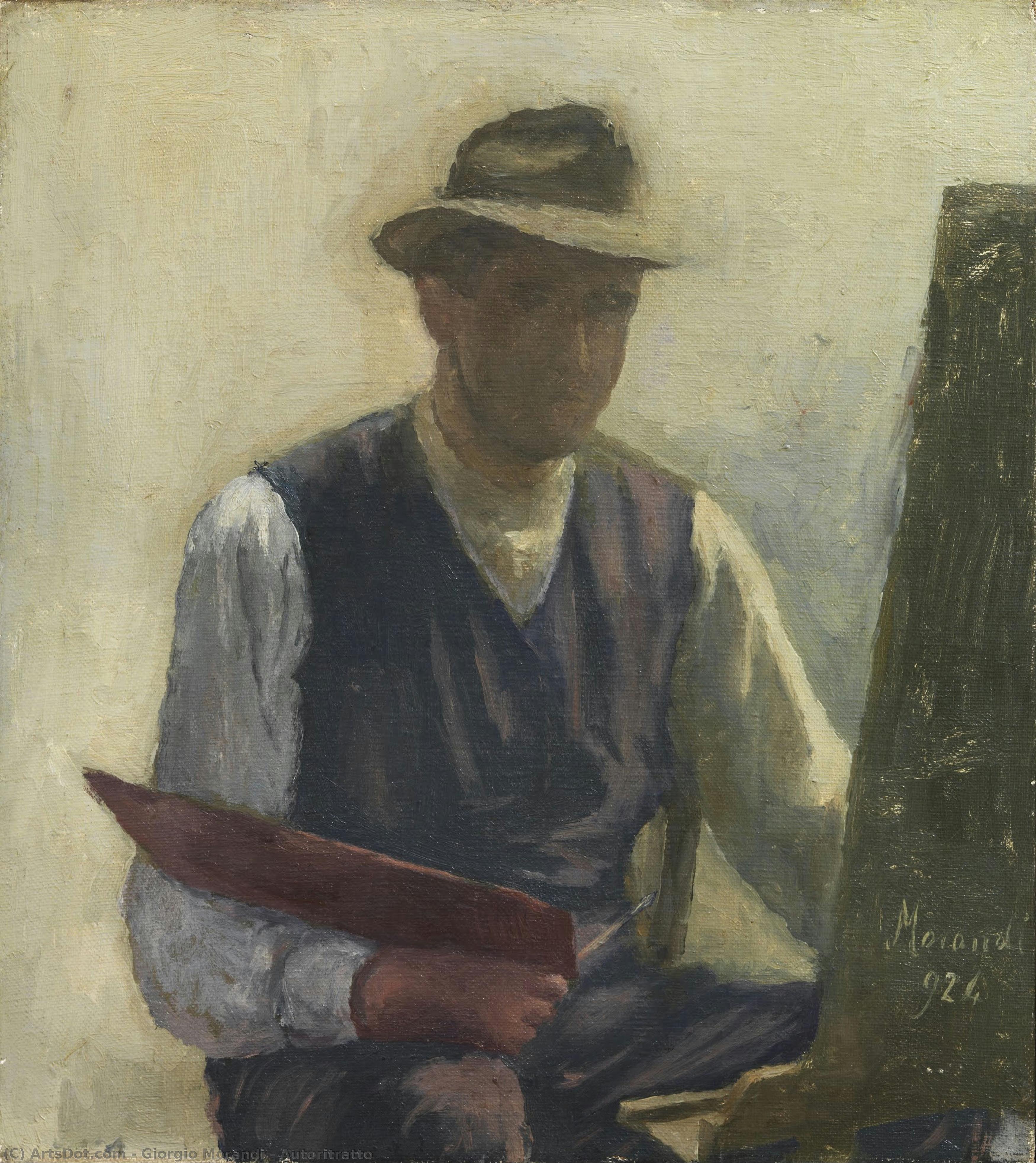 Autoritratto — Giorgio Morandi