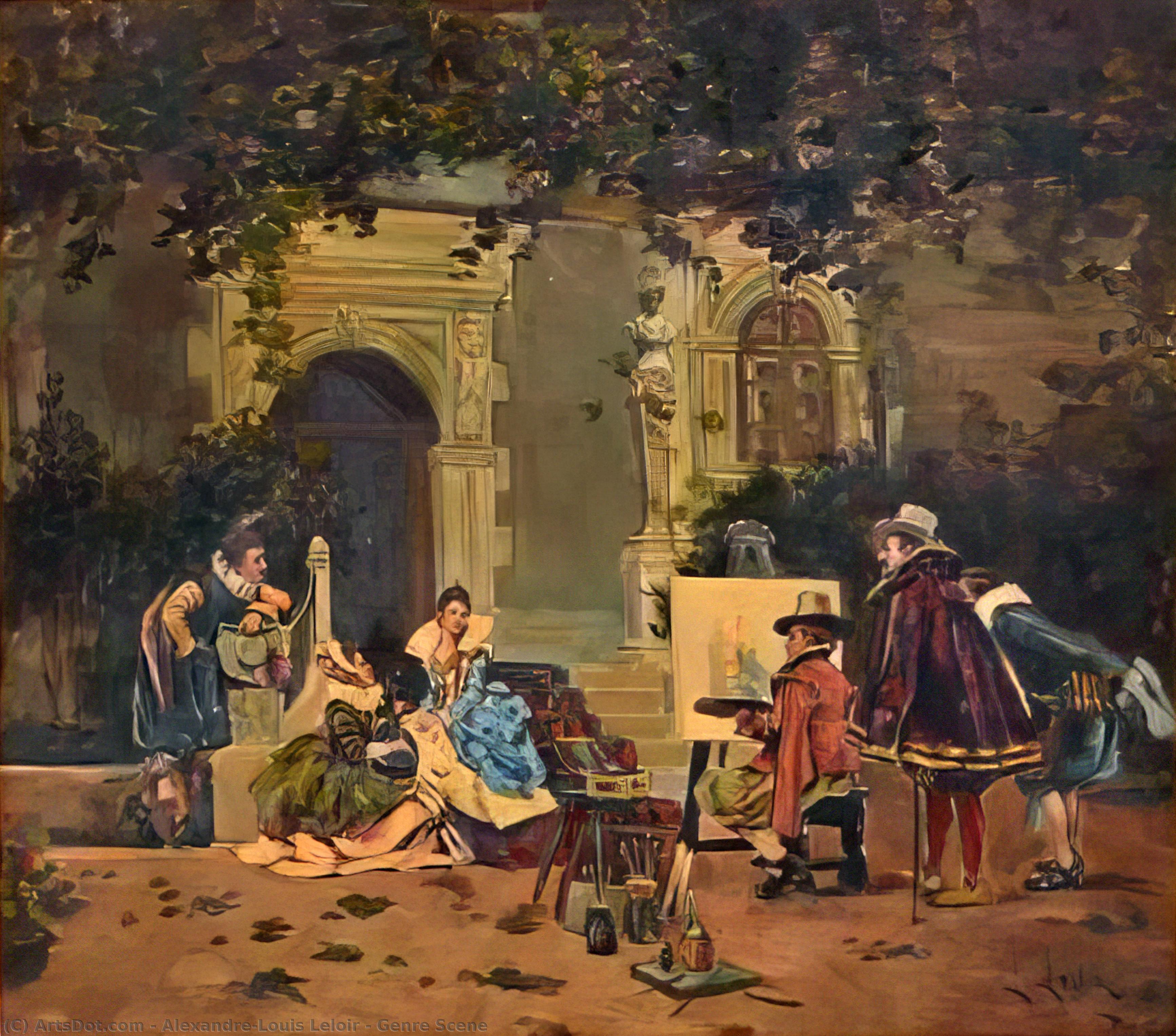 Genre Scene — Alexandre-louis Leloir