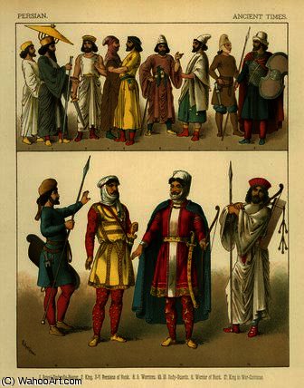 Persian Costumes — アルベルト・クレッチマー