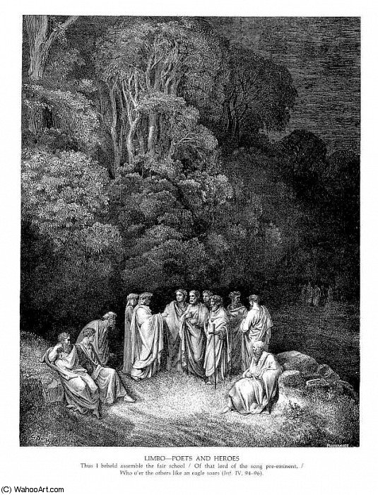 Limbo Poets And Heros — Paul Gustave Doré