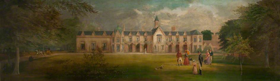 Mansion Of Lord Donegall, Ormeau, 1840 — Joseph W Carey