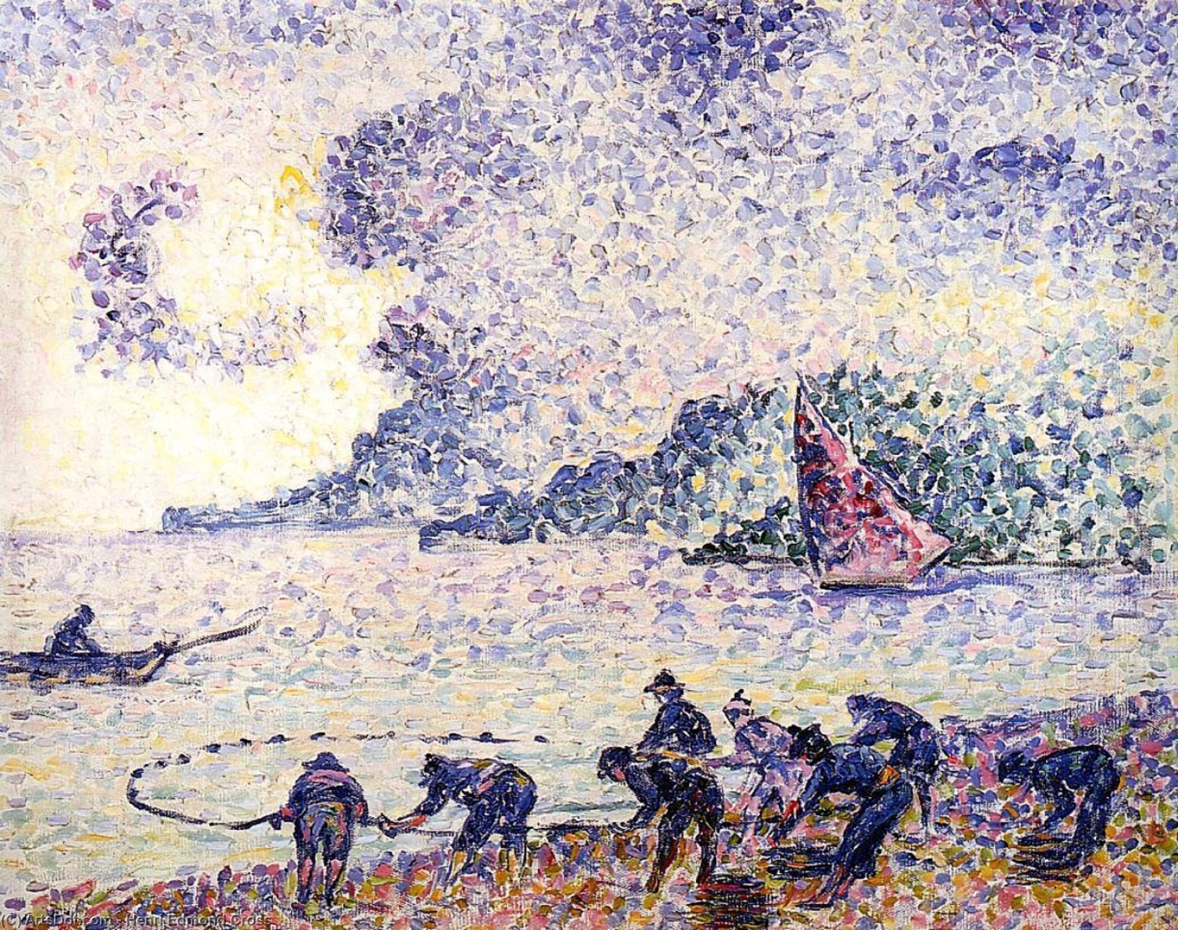 Fisherman — Henri Edmond Cross