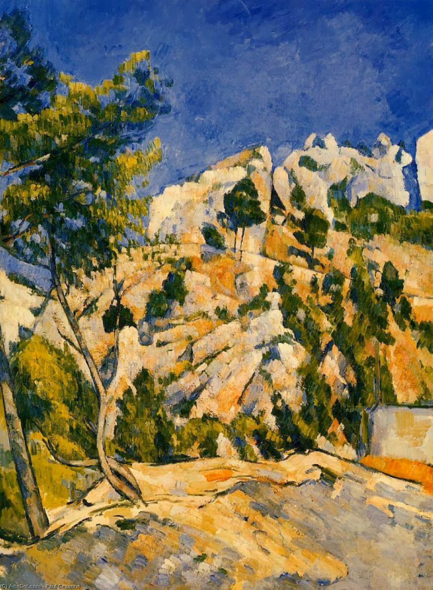 Bottom Of The Ravine — Paul Cézanne