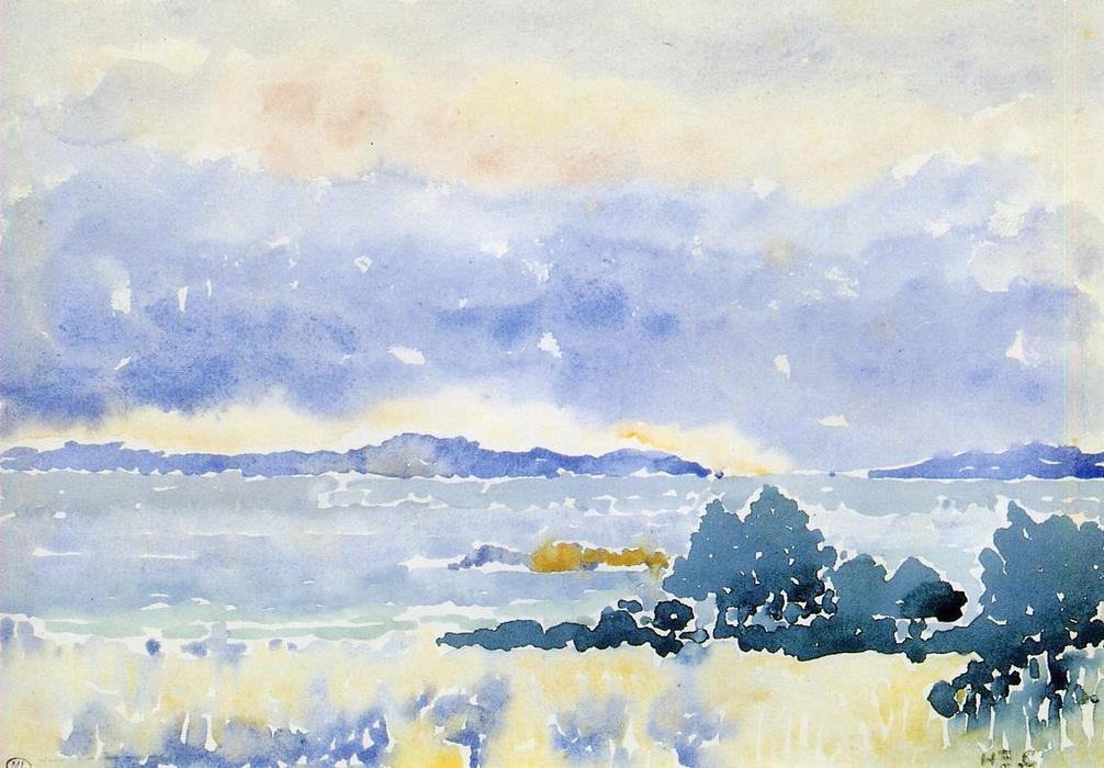 Land By The Sea — Henri Edmond Cross
