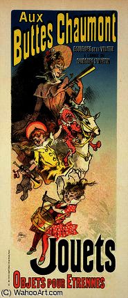 Reproduction Of A Poster Advertising 'new Year Gifts' — Jules Chéret