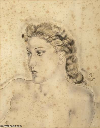 Femme Au Buste Nu — Léonard Tsuguharu Foujita