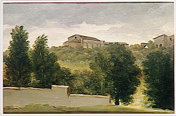 A La Villa Farnese Le Mur — Pierre-henri De Valenciennes