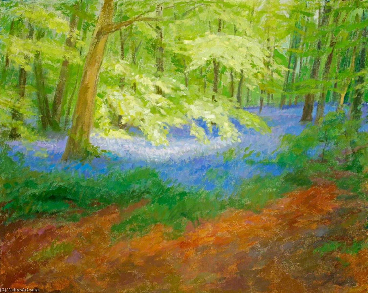 Wenallt Woods (triptych, Left Panel) — Joan Baker
