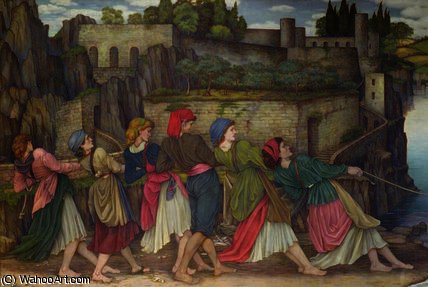 The Women Of Sorrento — John Roddam Spencer Stanhope