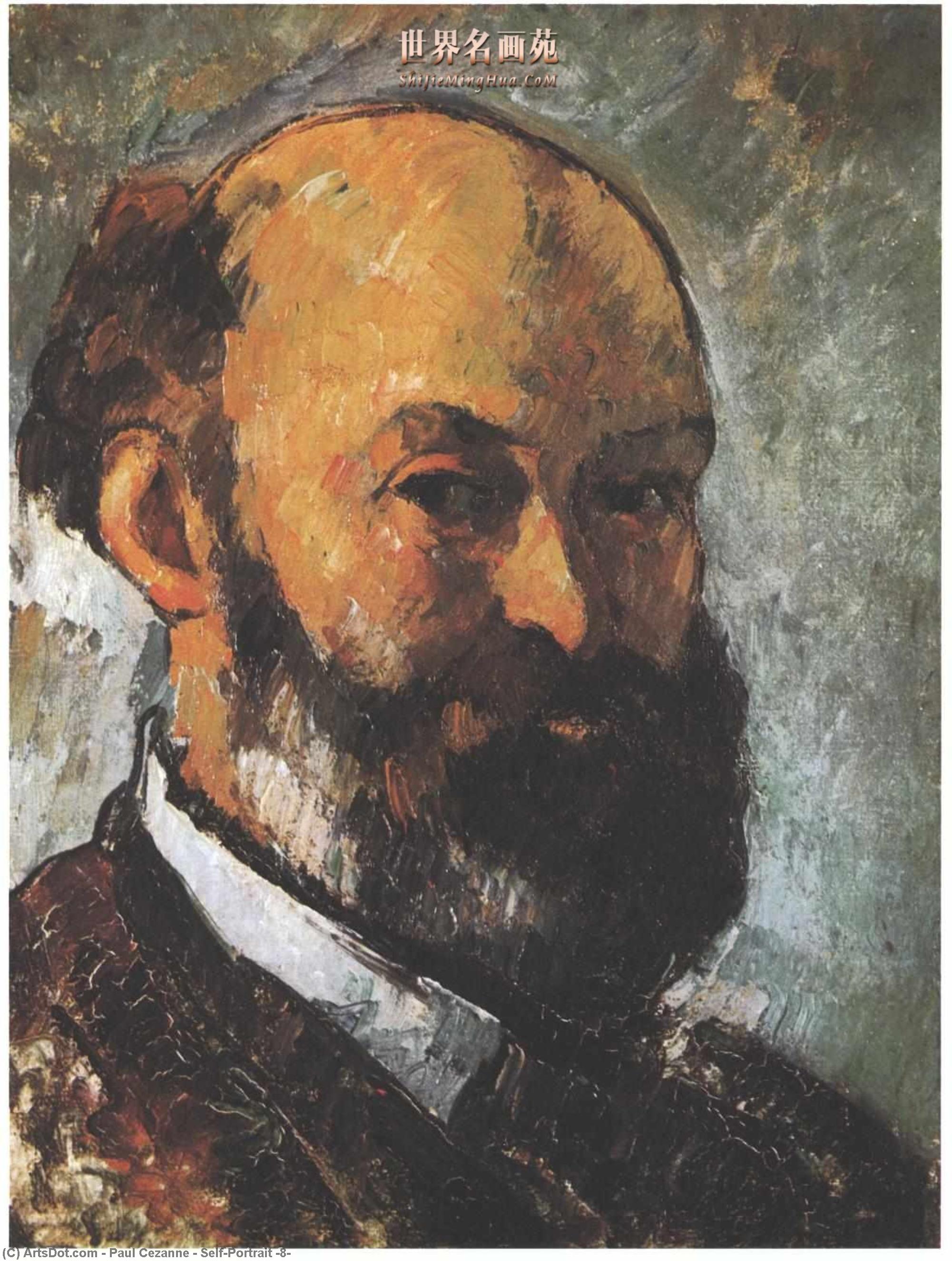 Selbstbildnis (8) — Paul Cézanne