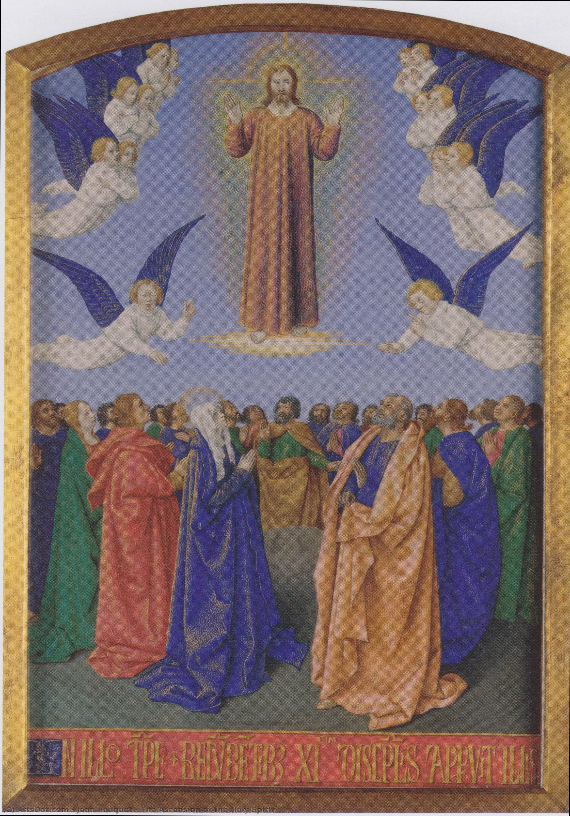 The Ascension Of The Holy Spirit — Jean Fouquet