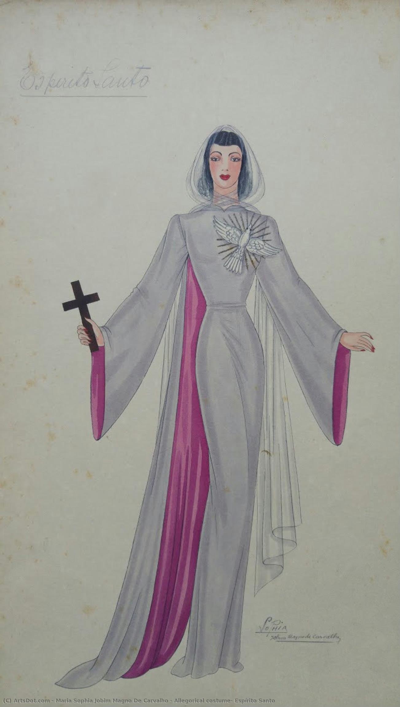 Allegorical Costume: Espírito Santo — Maria Sophia Jobim Magno De Carvalho