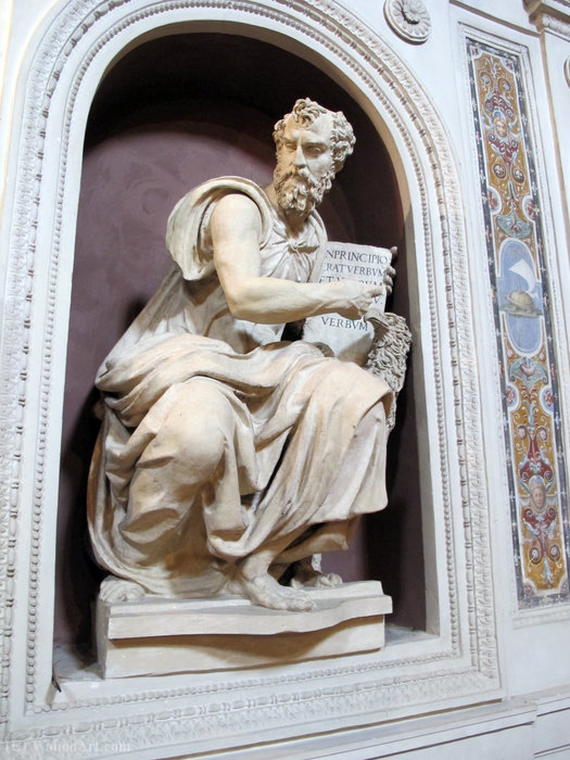 Lasta The Common Grave Of Asrtisti In The Chapel Of San Luca To The Holy Annunziat — Valerio Cioli