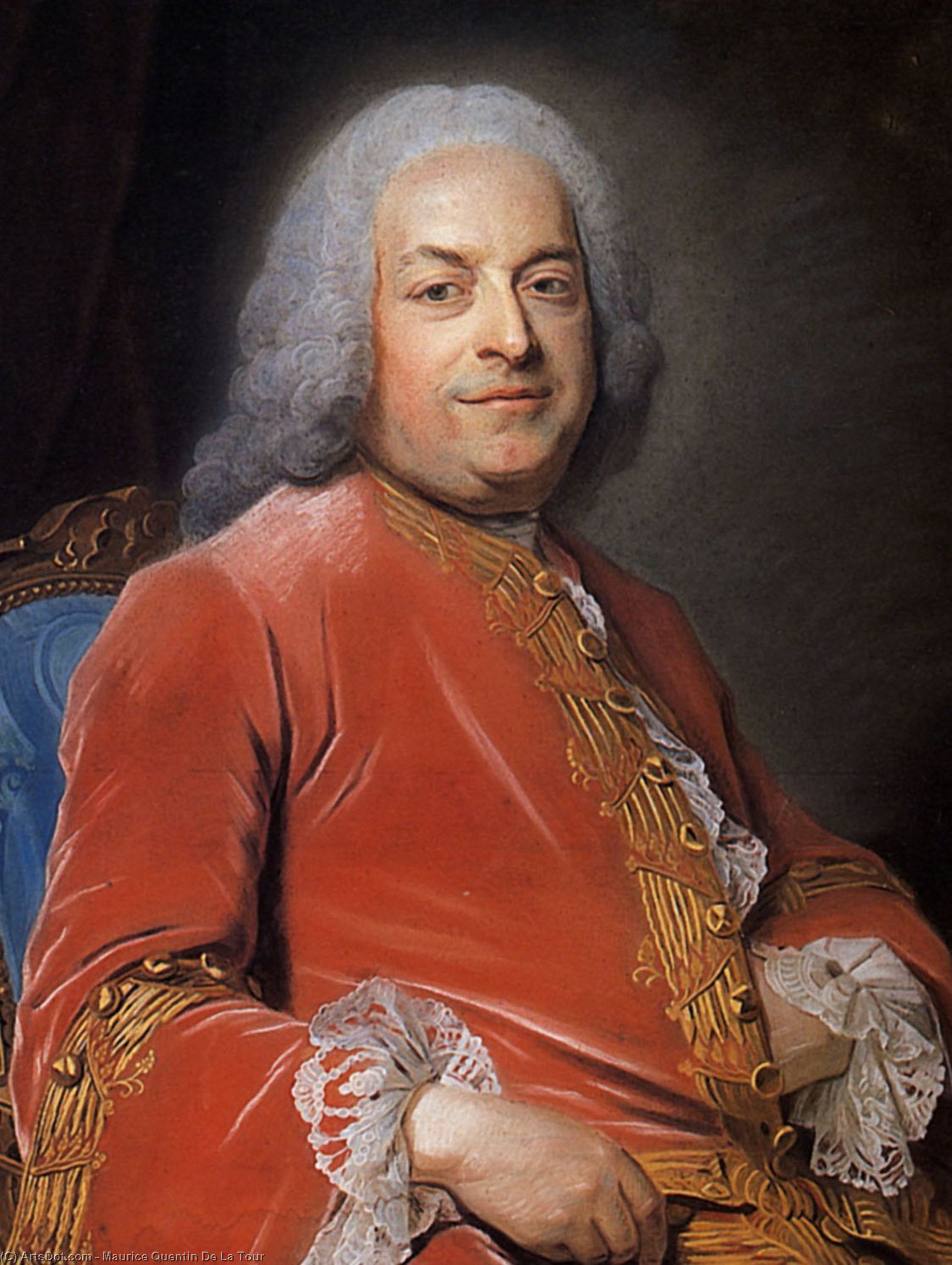Antoine Gaspard Grimold De La Reyniere — Maurice Quentin De La Tour