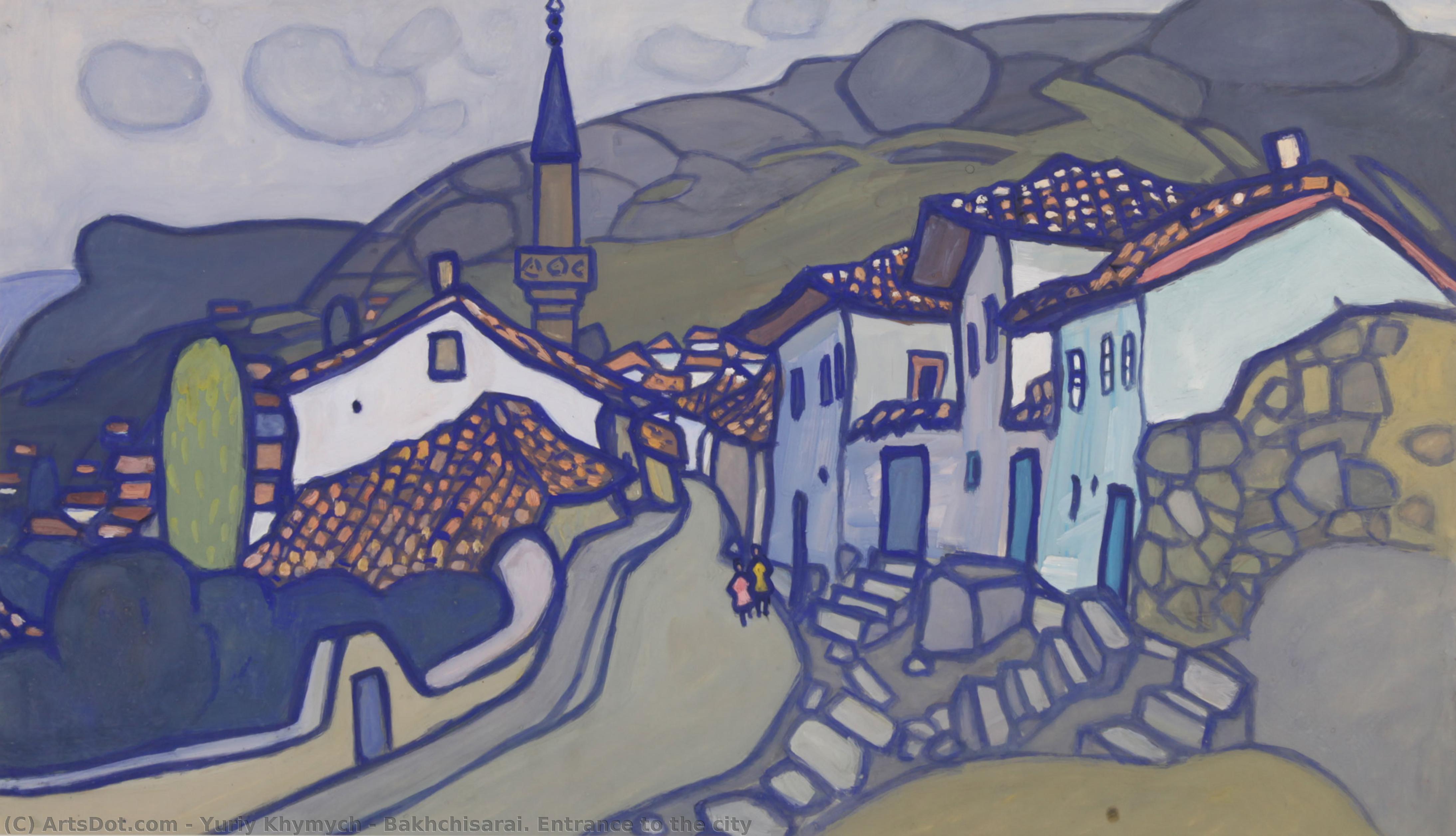 Bakhchisarai. Entrance To The City — Yuri Ivanovych Khymych