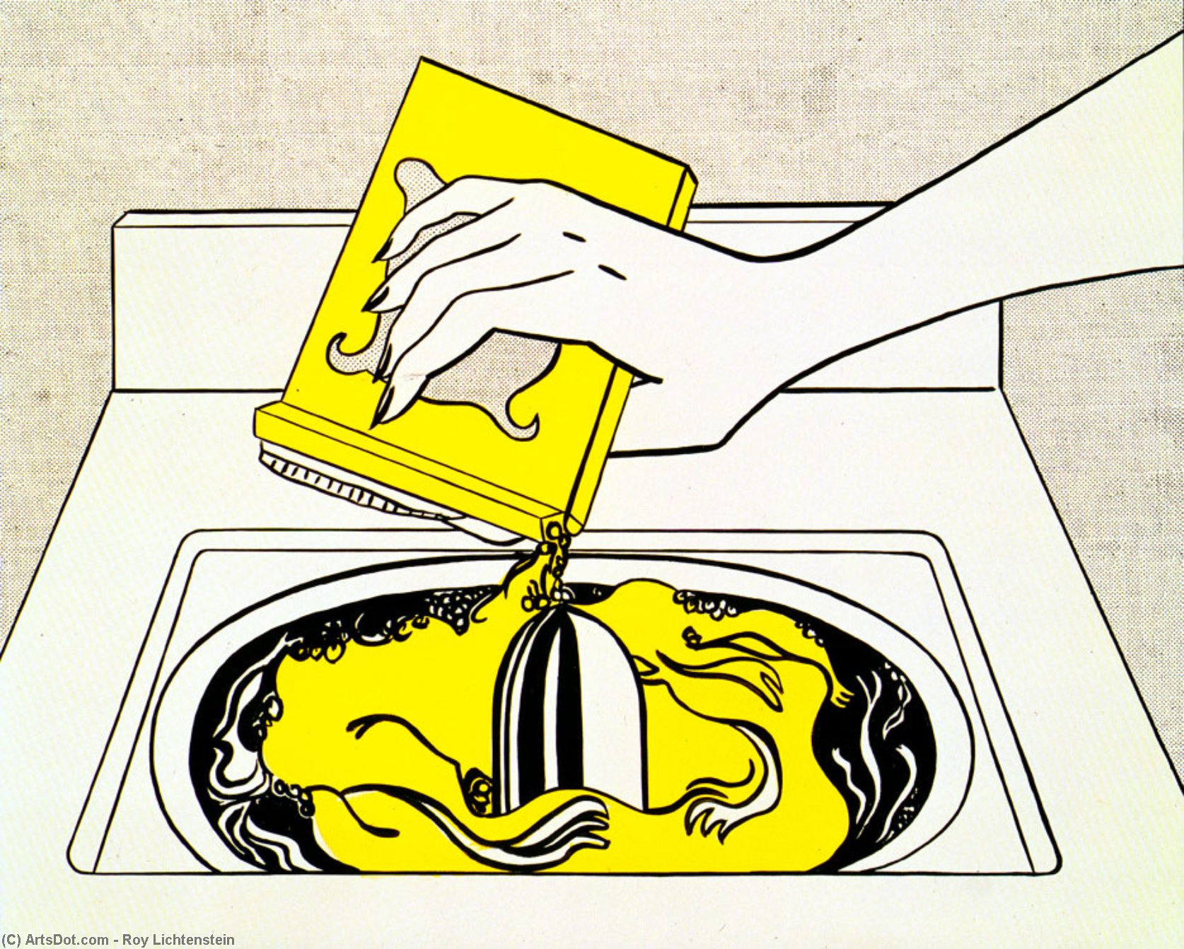 Washing Machine — Рој Лихтенштајн