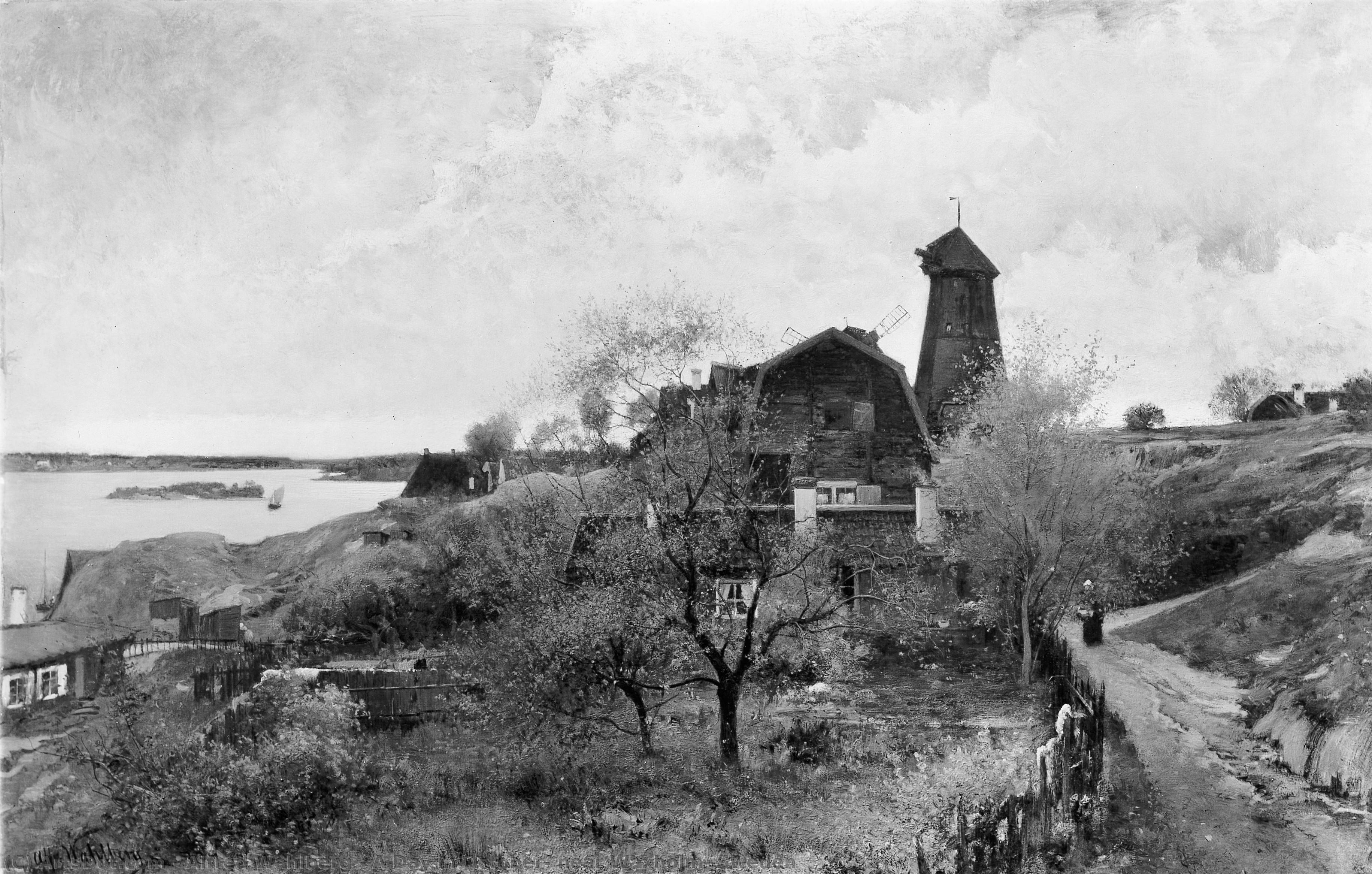 A Day In October, Near Waxholm, Sweden — Alfred Wahlberg