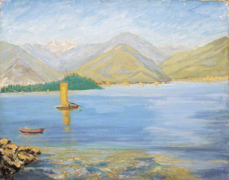 An Italian Lake Scene — Winston Spencer Churchill