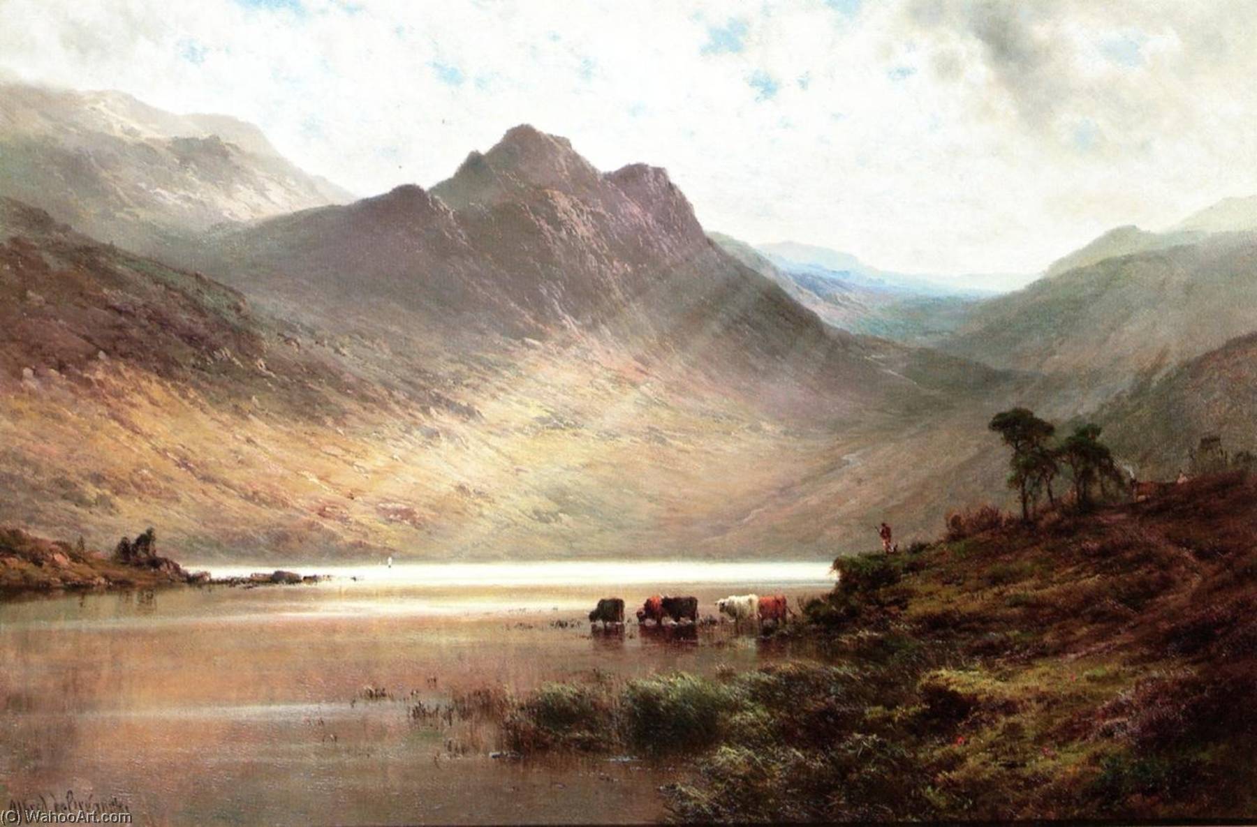 Loch Ness — Alfred De Breanski Senior