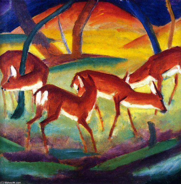 Red Deer I — Франц Марк