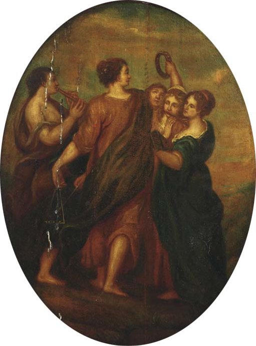 The Five Muses — Hans Iii Jordaens