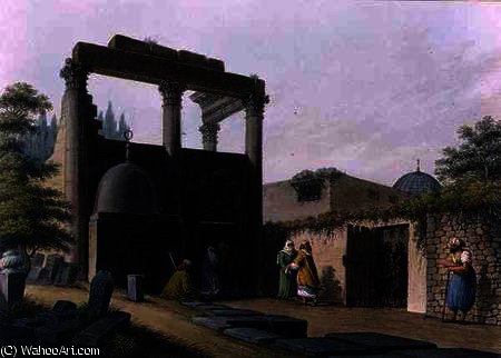 Mosque At Latachia — Luigi Mayer
